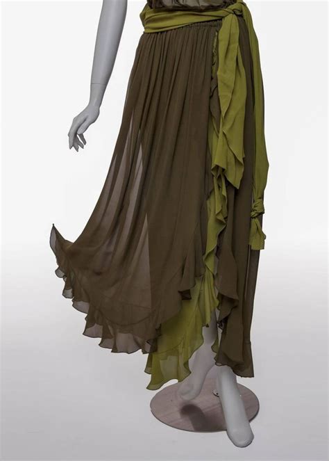 yves saint laurent green dress|Saint Laurent evening dresses.